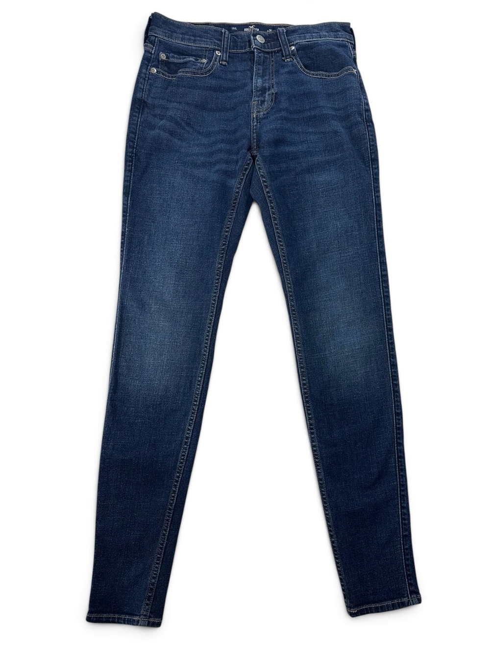 Hollister Women's Dark Indigo Skinny Jeans 28
